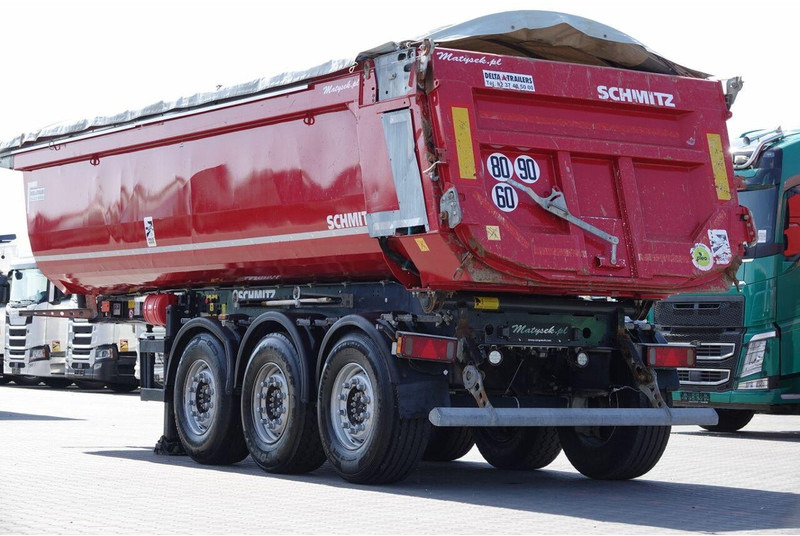 Schmitz Cargobull WYWROTKA / 26 m3 / STALOWA / HYDROKLAPA / OŚ PODNOSZONA / AUTOM - Semi-remorque benne: photos 5 Schmitz Cargobull WYWROTKA / 26 m3 / STALOWA / HYDROKLAPA / OŚ PODNOSZONA / AUTOM - Semi-remorque benne: photos 5