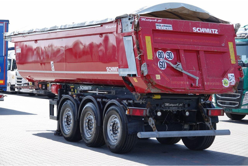 Schmitz Cargobull WYWROTKA / 26 m3 / STALOWA / HYDROKLAPA / OŚ PODNOSZONA / AUTOM - Semi-remorque benne: photos 4 Schmitz Cargobull WYWROTKA / 26 m3 / STALOWA / HYDROKLAPA / OŚ PODNOSZONA / AUTOM - Semi-remorque benne: photos 4