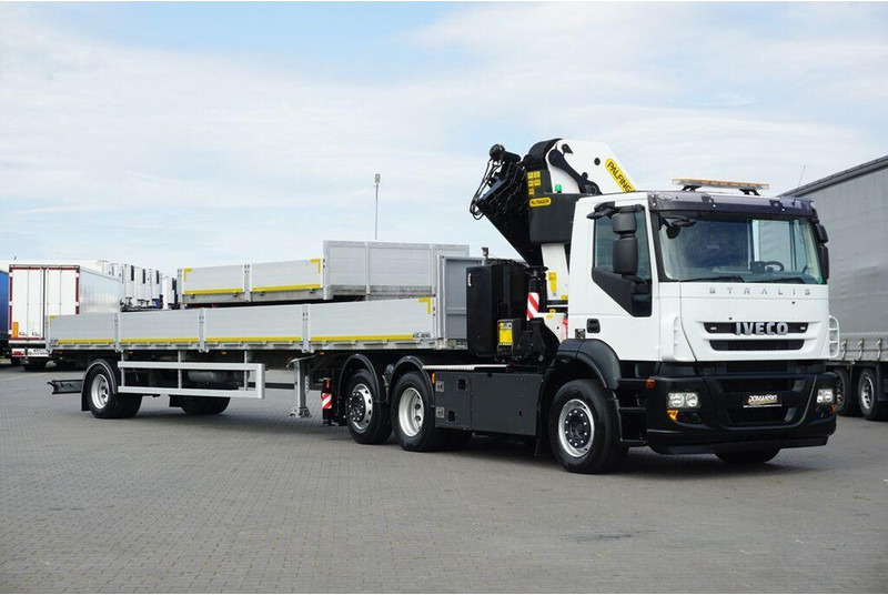 Iveco STRALIS / 260E36 / 6 X 2 / HDS PALFINGER PK 42 002 SH-E / WYSIĘG - Tracteur routier: photos 2 Iveco STRALIS / 260E36 / 6 X 2 / HDS PALFINGER PK 42 002 SH-E / WYSIĘG - Tracteur routier: photos 2