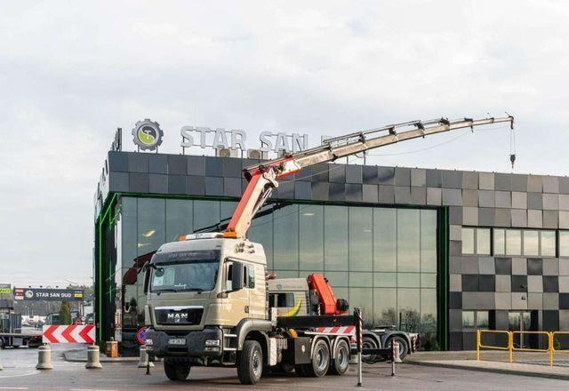 MAN TGS 26.480 6x6 PALFINGER PK 34002 SH Crane Winc - Tracteur routier: photos 1 MAN TGS 26.480 6x6 PALFINGER PK 34002 SH Crane Winc - Tracteur routier: photos 1