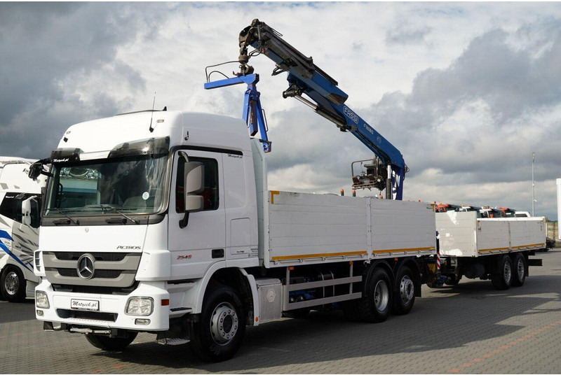 Mercedes-Benz / ACTROS 2548 / 6x2 / ZESTAW BURTOWY - 6,5 M / OŚ PODNOSZONA / - Tracteur routier: photos 3 Mercedes-Benz / ACTROS 2548 / 6x2 / ZESTAW BURTOWY - 6,5 M / OŚ PODNOSZONA / - Tracteur routier: photos 3