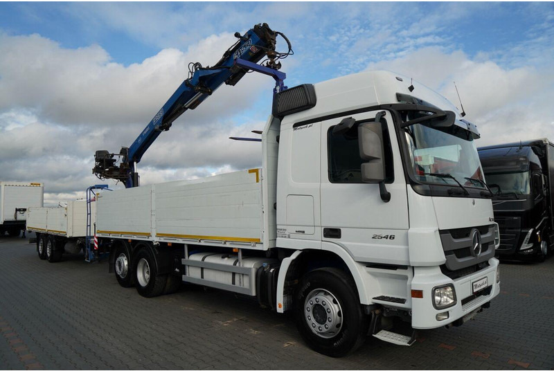 Mercedes-Benz / ACTROS 2548 / 6x2 / ZESTAW BURTOWY - 6,5 M / OŚ PODNOSZONA / - Tracteur routier: photos 2 Mercedes-Benz / ACTROS 2548 / 6x2 / ZESTAW BURTOWY - 6,5 M / OŚ PODNOSZONA / - Tracteur routier: photos 2