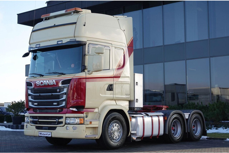 Scania R 580 / V8 / 6x4 / DMC: 95.000 KG / I-PARK COOL/ OPTICRUISE / 3 - Tracteur routier: photos 4 Scania R 580 / V8 / 6x4 / DMC: 95.000 KG / I-PARK COOL/ OPTICRUISE / 3 - Tracteur routier: photos 4
