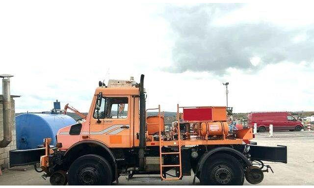 Unimog 1650 ZAGRO SCHIENEN TWO WAY RAIL ROAD - Motoculteur: photos 3 Unimog 1650 ZAGRO SCHIENEN TWO WAY RAIL ROAD - Motoculteur: photos 3