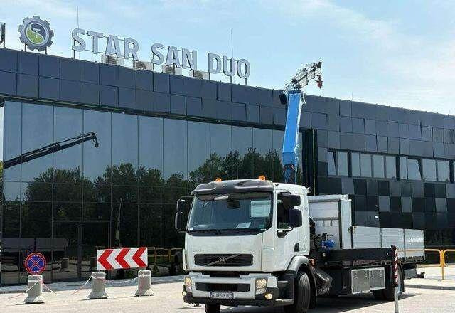 Volvo FE 240 4x2 HMF 1560 K3 HDS Rotator Crane Kran - Camion plateau, Camion grue: photos 3 Volvo FE 240 4x2 HMF 1560 K3 HDS Rotator Crane Kran - Camion plateau, Camion grue: photos 3