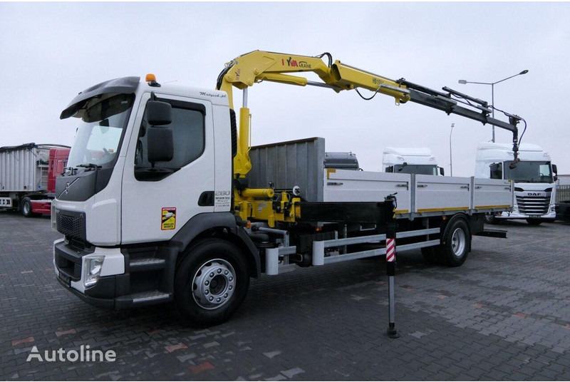 Volvo FE 280 - Camion plateau, Camion grue: photos 5 Volvo FE 280 - Camion plateau, Camion grue: photos 5