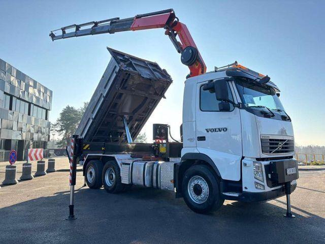 Volvo FH 460 6x4H PALFINGER PK 27002 Crane Tipper 5th - Camion benne, Camion grue: photos 2 Volvo FH 460 6x4H PALFINGER PK 27002 Crane Tipper 5th - Camion benne, Camion grue: photos 2