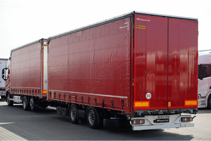 Volvo FH 460 / ZESTAW TANDEM / PRZEJAZDOWY / MEGA / I-PARK COOL / OŚ P - Camion à rideaux coulissants: photos 4 Volvo FH 460 / ZESTAW TANDEM / PRZEJAZDOWY / MEGA / I-PARK COOL / OŚ P - Camion à rideaux coulissants: photos 4