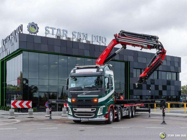 Volvo FH 510 8x4 FASSI F820 RA2.26 Fly Jib Crane Kran - Camion plateau, Camion grue: photos 3 Volvo FH 510 8x4 FASSI F820 RA2.26 Fly Jib Crane Kran - Camion plateau, Camion grue: photos 3