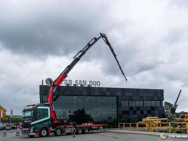 Volvo FH 510 8x4 FASSI F820 RA2.26 Fly Jib Crane Kran - Camion plateau, Camion grue: photos 4 Volvo FH 510 8x4 FASSI F820 RA2.26 Fly Jib Crane Kran - Camion plateau, Camion grue: photos 4