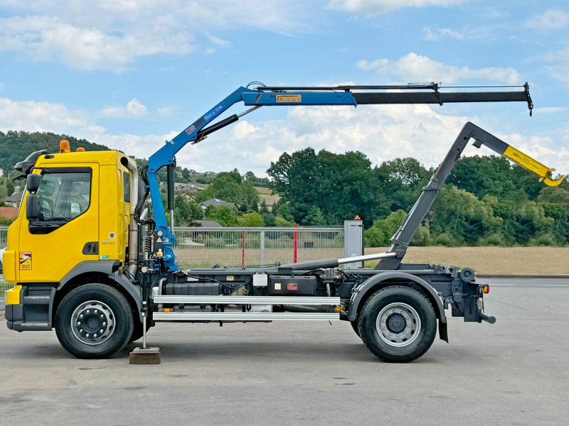 Volvo FL 240 * Abrollkipper * HMF 270 K2 * TOPZUSTAND - Camion ampliroll, Camion grue: photos 5 Volvo FL 240 * Abrollkipper * HMF 270 K2 * TOPZUSTAND - Camion ampliroll, Camion grue: photos 5