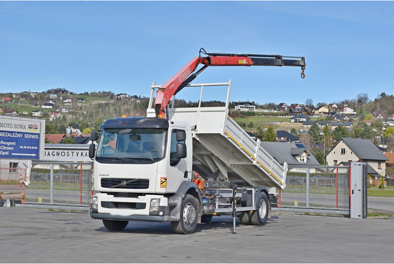 Volvo FL 290 KIPPER 4,90m * FASSI F95A.22 + FUNK * TOP - Camion benne, Camion grue: photos 2 Volvo FL 290 KIPPER 4,90m * FASSI F95A.22 + FUNK * TOP - Camion benne, Camion grue: photos 2