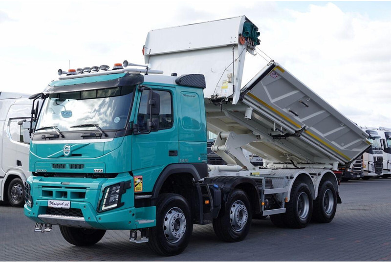 Volvo FMX 500 / 8x4 / HYDROBURTA / BORDMATIC / 2016 ROK / EURO 6 / PO - Camion benne: photos 1 Volvo FMX 500 / 8x4 / HYDROBURTA / BORDMATIC / 2016 ROK / EURO 6 / PO - Camion benne: photos 1