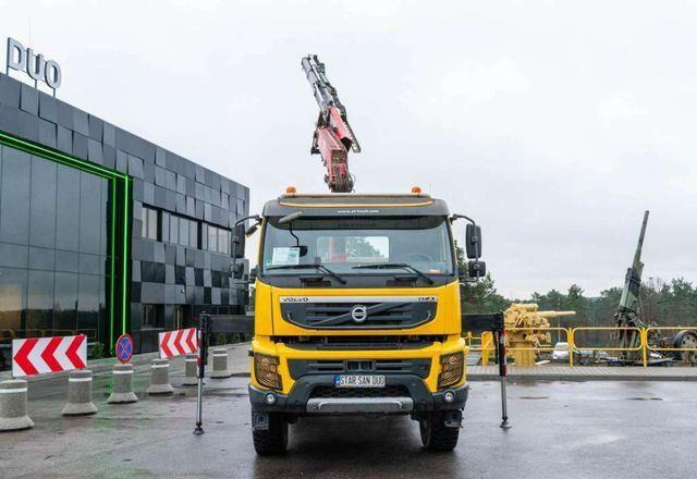 Volvo FMX330 4x4 FASSI F135A2.23 Crane Kran - Camion plateau, Camion grue: photos 5 Volvo FMX330 4x4 FASSI F135A2.23 Crane Kran - Camion plateau, Camion grue: photos 5