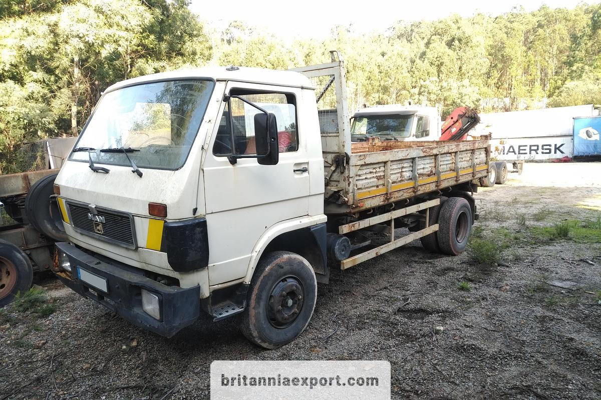 MAN G90 | 6 Cylinder | Diesel | 8 Ton | 3 Way - Camion benne: photos 1 MAN G90 | 6 Cylinder | Diesel | 8 Ton | 3 Way - Camion benne: photos 1