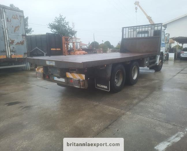 SCANIA P93H 280 6x2 10 Tyres Flatbed Truck – 26 Ton | On springs - Camion plateau: photos 4 SCANIA P93H 280 6x2 10 Tyres Flatbed Truck – 26 Ton | On springs - Camion plateau: photos 4