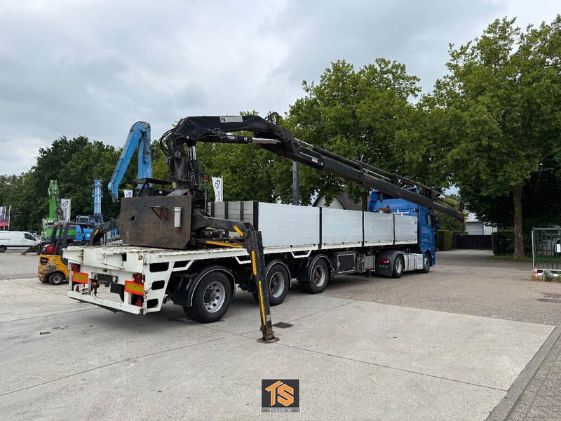 Floor - Steen - RADIO KRANE/CRANE HIAB 33 T M - BELGIUM TOP - Semi-remorque plateau: photos 1 Floor - Steen - RADIO KRANE/CRANE HIAB 33 T M - BELGIUM TOP - Semi-remorque plateau: photos 1