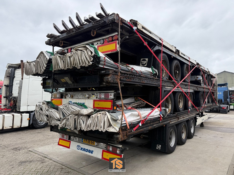 Krone KRONE SD BPW - STACK 5X - GARDINEN/CURTAIN - TOP! - Semi-remorque rideaux coulissants: photos 2 Krone KRONE SD BPW - STACK 5X - GARDINEN/CURTAIN - TOP! - Semi-remorque rideaux coulissants: photos 2