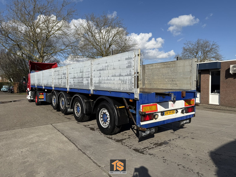 Kwb P-504-STI-H STENENTRAILER - 4 AXLE - STUUR ASSEN - NL TOP - TUV/APK 6/25 - Semi-remorque plateau: photos 1 Kwb P-504-STI-H STENENTRAILER - 4 AXLE - STUUR ASSEN - NL TOP - TUV/APK 6/25 - Semi-remorque plateau: photos 1