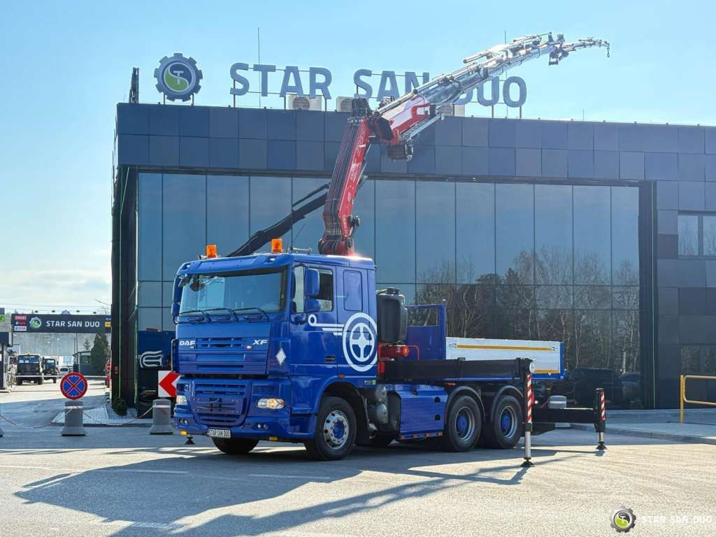 DAF XF 105.510 6x4 FASSI 450 FLY JIB Winch 5th - Camion grue: photos 3 DAF XF 105.510 6x4 FASSI 450 FLY JIB Winch 5th - Camion grue: photos 3