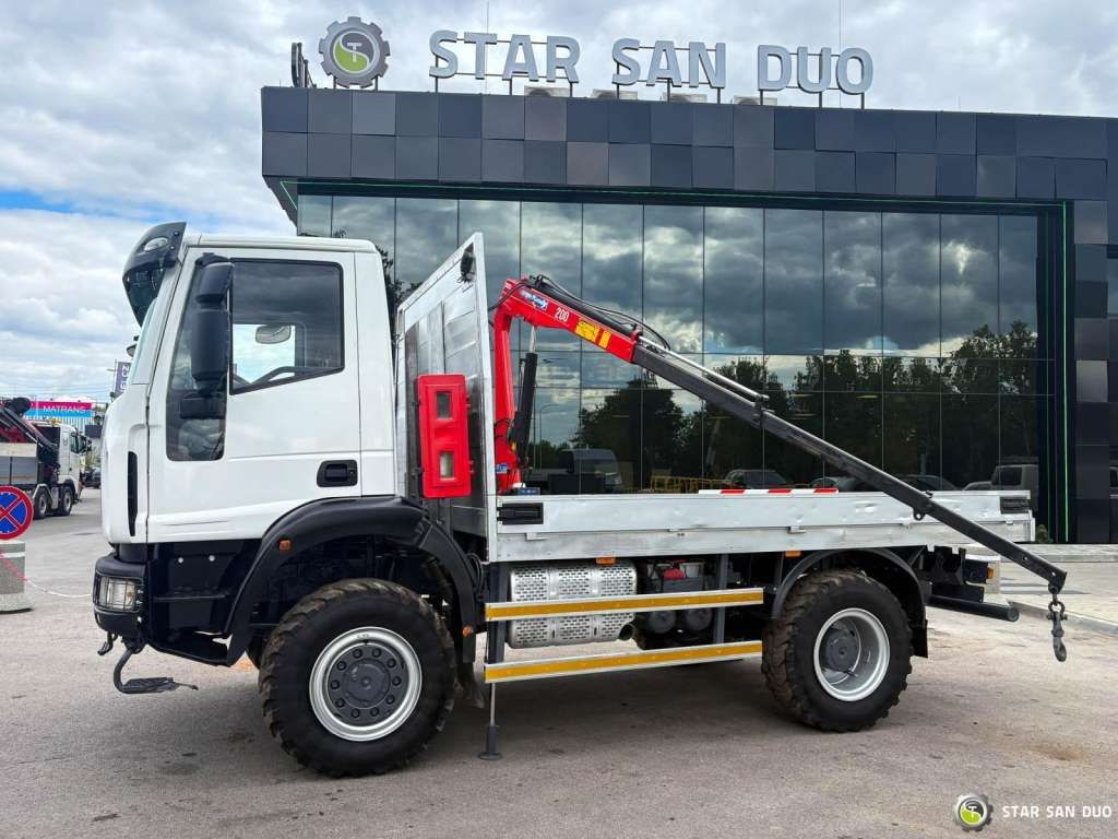 Iveco Eurocargo 4x4 HMF 202 Euro 6 mileage: 76,000 k - Camion grue: photos 5 Iveco Eurocargo 4x4 HMF 202 Euro 6 mileage: 76,000 k - Camion grue: photos 5