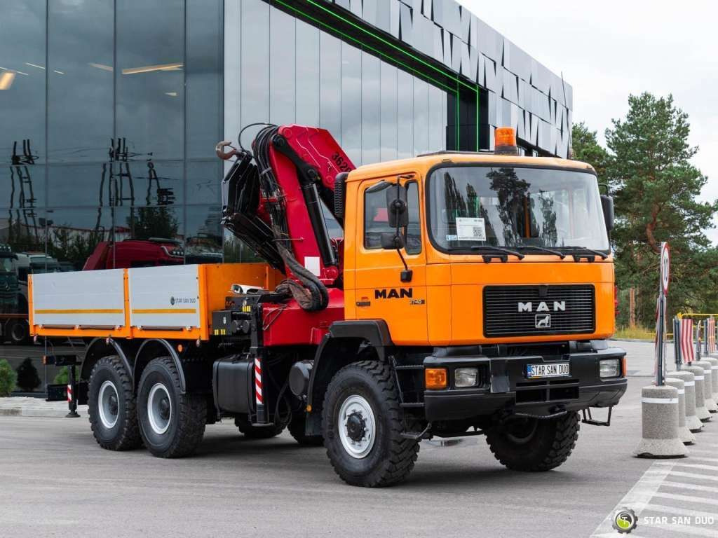 MAN 27.402 F10 6x6 HMF 3620 K4 Hds Crane - Camion grue: photos 5 MAN 27.402 F10 6x6 HMF 3620 K4 Hds Crane - Camion grue: photos 5