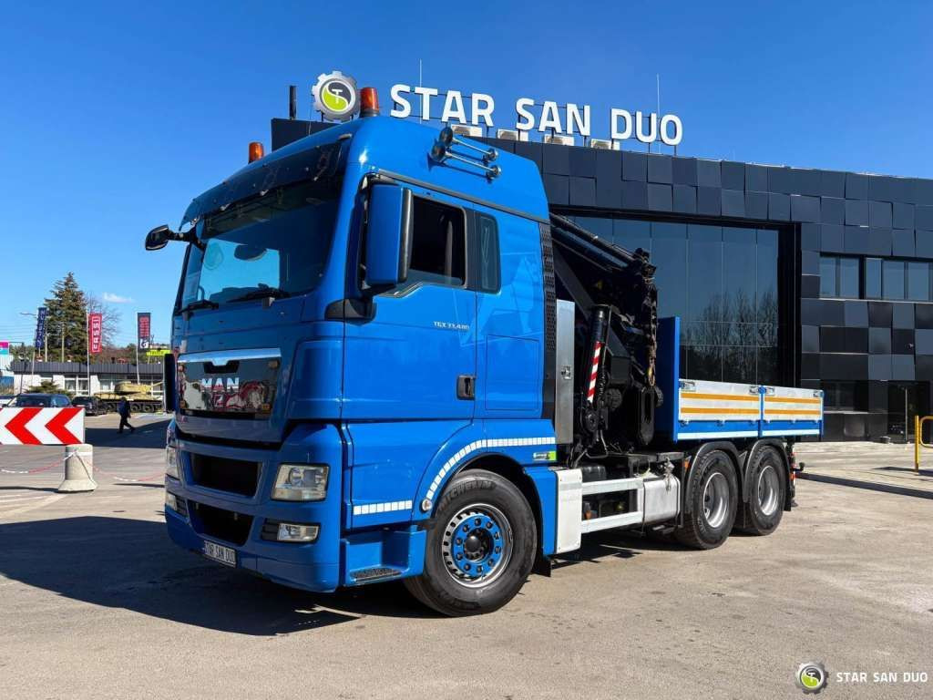 Camion grue MAN  TGS 33.480 6x4 HIAB 377E-5 HIPRO Crane: photos 8
