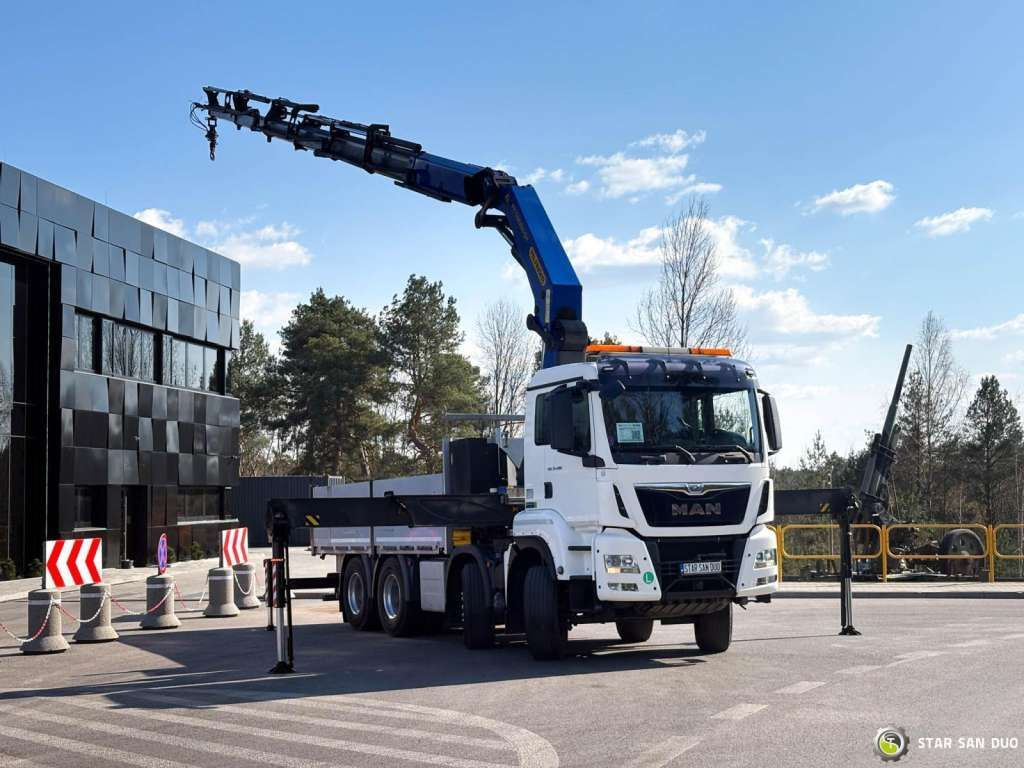 MAN TGS 35.480 8x4 PALFINGER PK 53002SH Crane - Camion grue: photos 4 MAN TGS 35.480 8x4 PALFINGER PK 53002SH Crane - Camion grue: photos 4