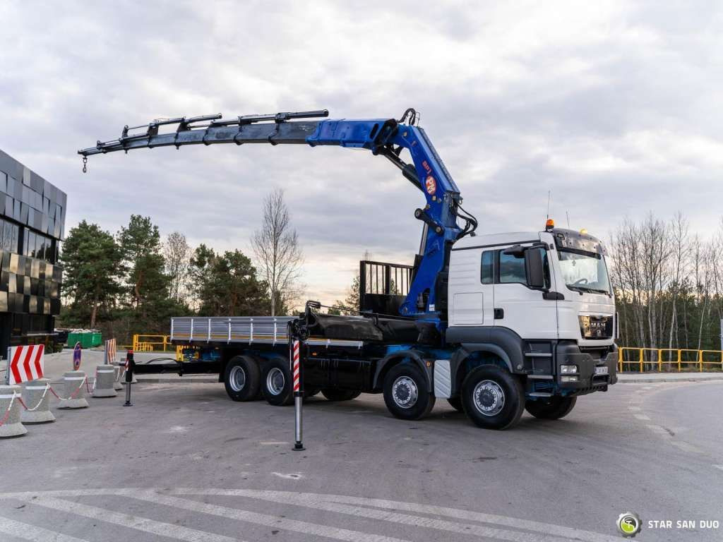 MAN TGS 41.480 8x8 PM 85SP HDS Crane - Camion grue: photos 2 MAN TGS 41.480 8x8 PM 85SP HDS Crane - Camion grue: photos 2