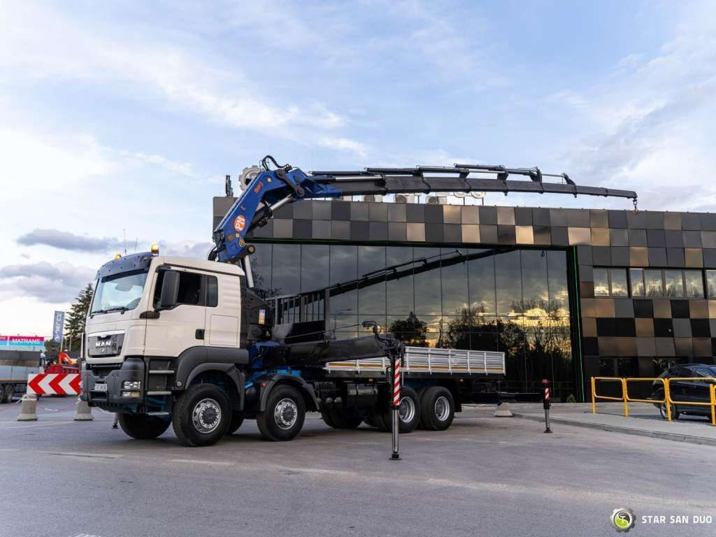 Camion grue neuf MAN  TGS 41.480 8x8 PM 85SP HDS Crane: photos 7