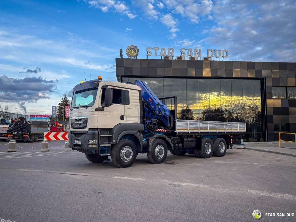 Camion grue neuf MAN  TGS 41.480 8x8 PM 85SP HDS Crane: photos 6