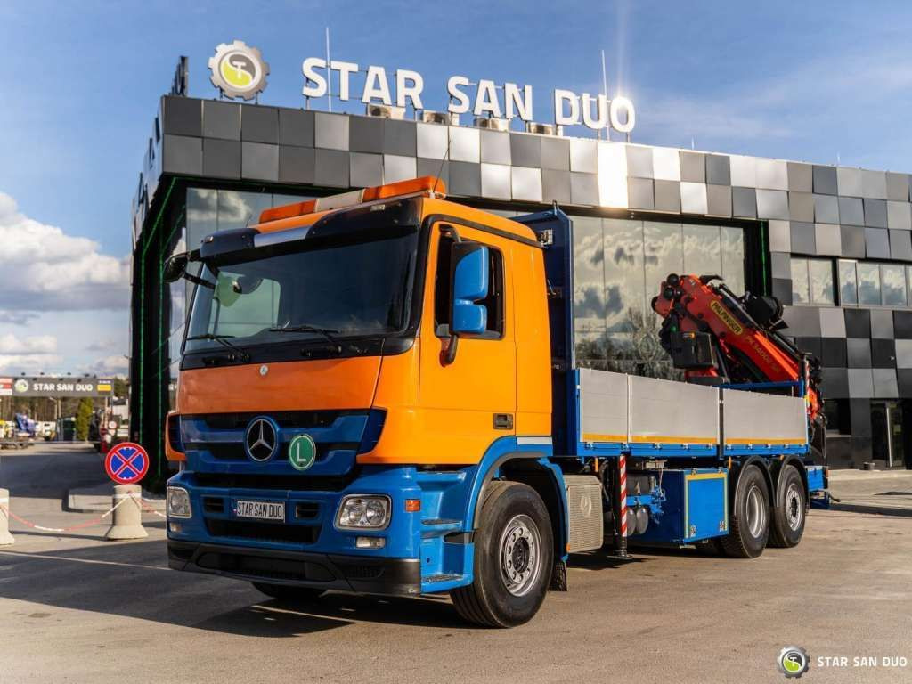 Mercedes-Benz ACTROS 2541 6x2 Palfinger PK 34002 Crane Winch - Camion grue: photos 5 Mercedes-Benz ACTROS 2541 6x2 Palfinger PK 34002 Crane Winch - Camion grue: photos 5