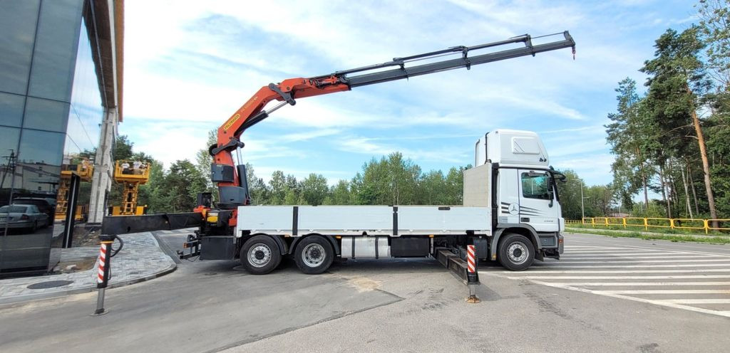 Mercedes-Benz ACTROS 2546 6x2 Palfinger PK 50002 EURO 5 Cran . - Camion grue, Camion plateau: photos 4 Mercedes-Benz ACTROS 2546 6x2 Palfinger PK 50002 EURO 5 Cran . - Camion grue, Camion plateau: photos 4