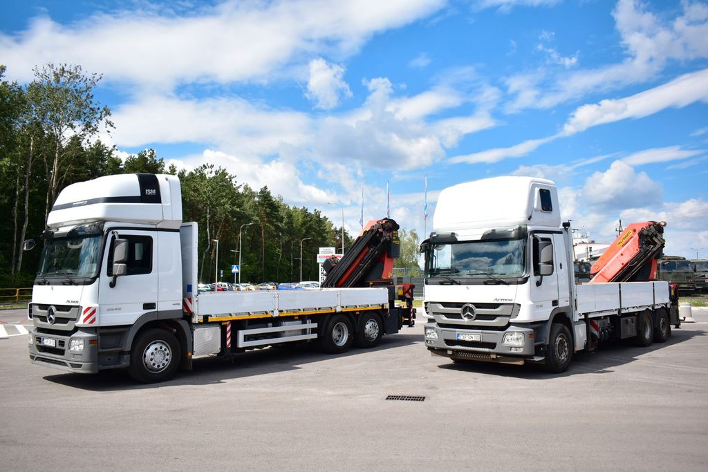 Mercedes-Benz ACTROS 2546 6x2 Palfinger PK 50002 EURO 5 Cran . - Camion grue, Camion plateau: photos 5 Mercedes-Benz ACTROS 2546 6x2 Palfinger PK 50002 EURO 5 Cran . - Camion grue, Camion plateau: photos 5