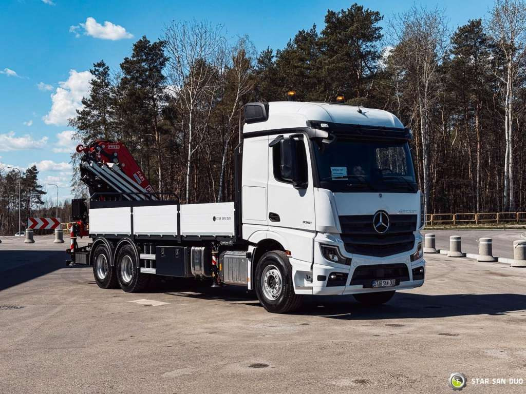 Mercedes-Benz ACTROS 3351 NEW 6x4 Fassi F485 Crane - Camion grue: photos 4 Mercedes-Benz ACTROS 3351 NEW 6x4 Fassi F485 Crane - Camion grue: photos 4