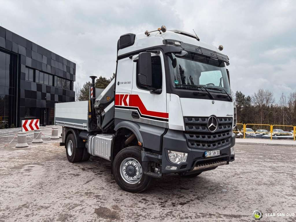 Mercedes-Benz AROCS 1851 PALFINGER PK 20002 Crane Kran - Camion grue: photos 5 Mercedes-Benz AROCS 1851 PALFINGER PK 20002 Crane Kran - Camion grue: photos 5