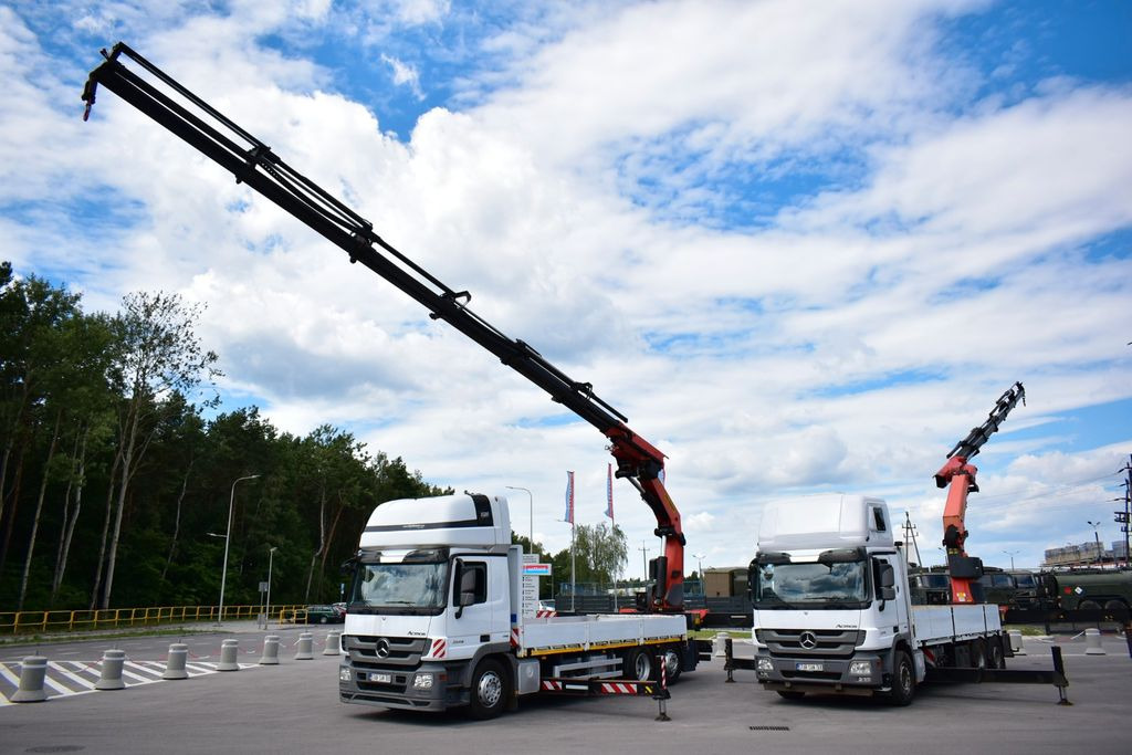 Mercedes-Benz Actros 2546 6x2 Palfinger PK 53002 Crane Kran - Camion grue, Camion plateau: photos 4 Mercedes-Benz Actros 2546 6x2 Palfinger PK 53002 Crane Kran - Camion grue, Camion plateau: photos 4
