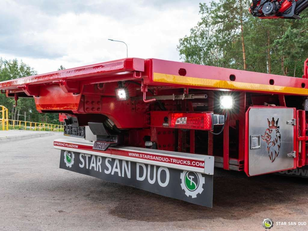 Camion grue Scania  G450 8x2 PALFINGER PK 85002 Fly Jib Winch: photos 27 Camion grue Scania  G450 8x2 PALFINGER PK 85002 Fly Jib Winch: photos 27