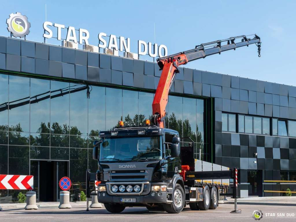 Scania P270 6x2 PALFINGER PK 20002 HDS Crane Rotator - Camion grue: photos 1 Scania P270 6x2 PALFINGER PK 20002 HDS Crane Rotator - Camion grue: photos 1