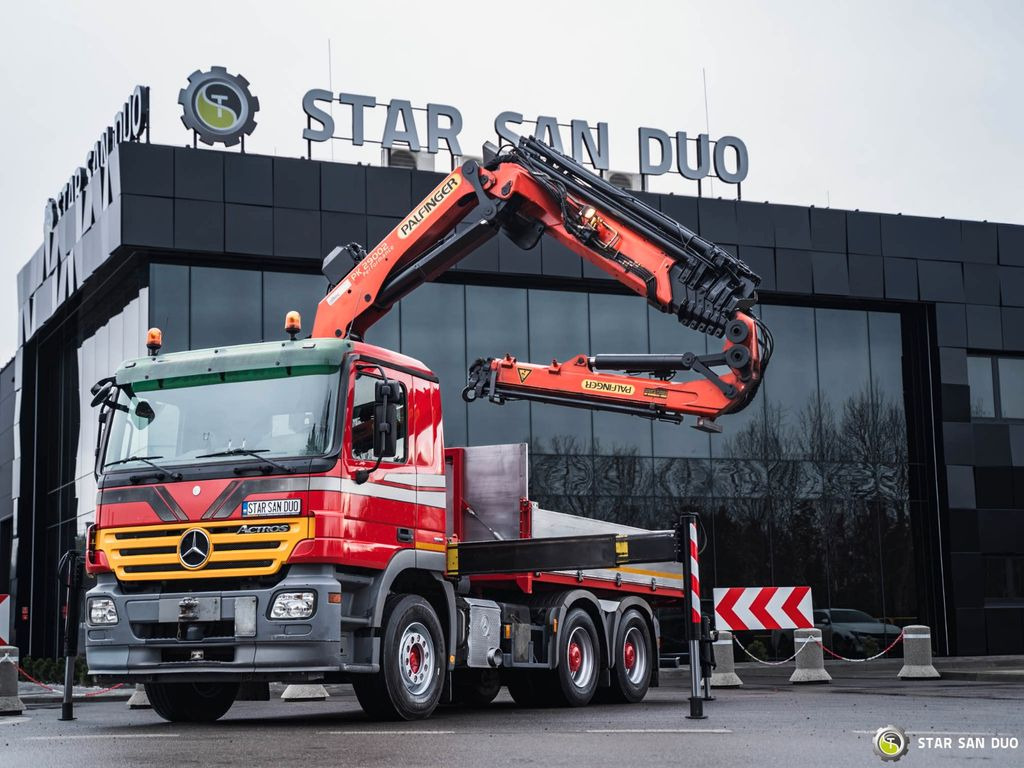 Mercedes-Benz ACTROS 2648 6x4 PALFINGER PK 29002 EURO 5 JIB - Tracteur routier: photos 1 Mercedes-Benz ACTROS 2648 6x4 PALFINGER PK 29002 EURO 5 JIB - Tracteur routier: photos 1