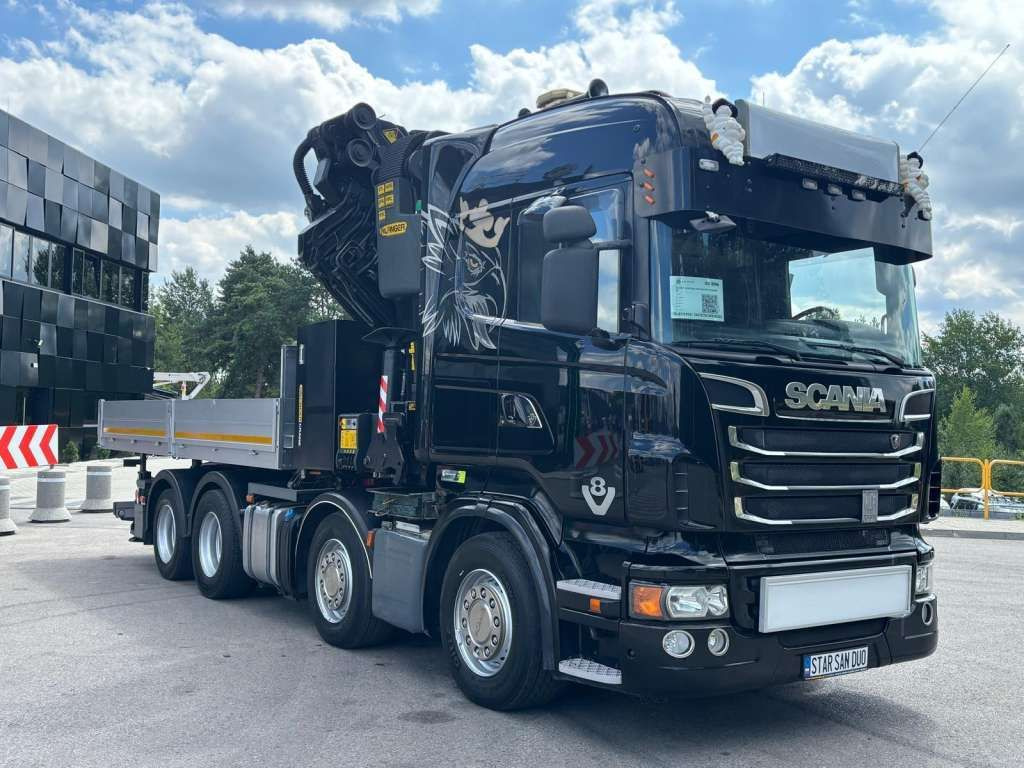 Scania R560 8x2 PALFINGER PK 92002 SH Fly Jib Winch 5t - Tracteur routier: photos 3 Scania R560 8x2 PALFINGER PK 92002 SH Fly Jib Winch 5t - Tracteur routier: photos 3