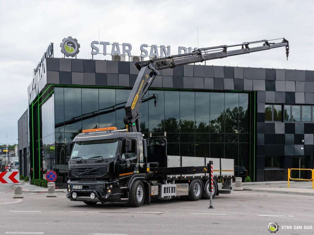 Volvo FMX 370 6x2 PALFINGER PK 22002 EH Crane Kran - Camion grue: photos 1 Volvo FMX 370 6x2 PALFINGER PK 22002 EH Crane Kran - Camion grue: photos 1