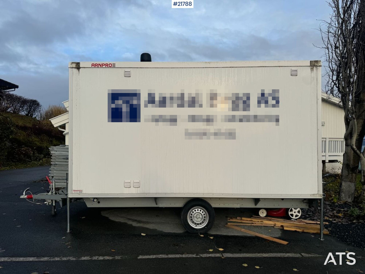Arnpro Arbeidsbrakke - Conteneur comme habitat, Remorque: photos 5 Arnpro Arbeidsbrakke - Conteneur comme habitat, Remorque: photos 5