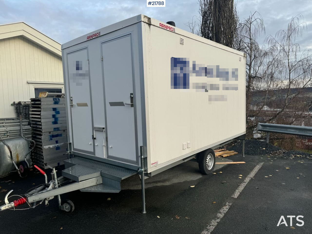 Arnpro Arbeidsbrakke - Conteneur comme habitat, Remorque: photos 3 Arnpro Arbeidsbrakke - Conteneur comme habitat, Remorque: photos 3