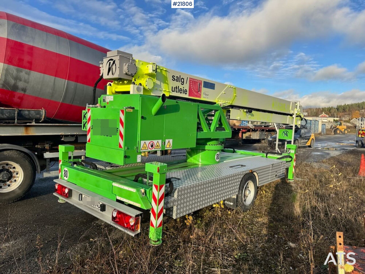 Klaas K21-30 Byggekran. 340 timer! - Autre matériel: photos 3 Klaas K21-30 Byggekran. 340 timer! - Autre matériel: photos 3