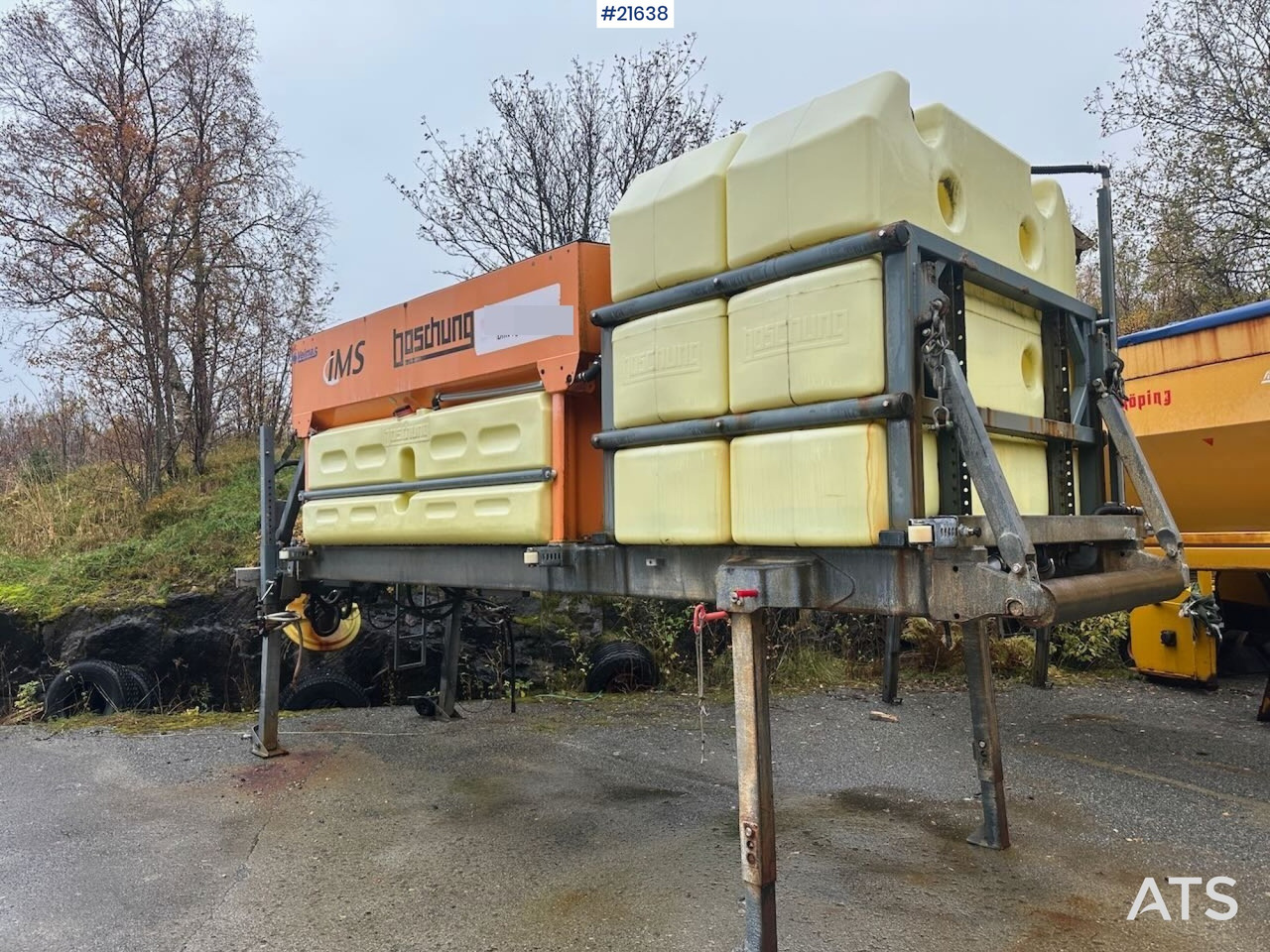 Boschung IMSSF spreder - Epandeur de sable: photos 1 Boschung IMSSF spreder - Epandeur de sable: photos 1