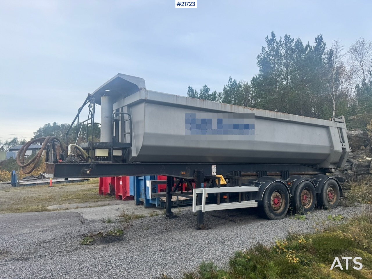 Carnehl 2006 Carnehl Tippsemi - Semi-remorque benne: photos 3 Carnehl 2006 Carnehl Tippsemi - Semi-remorque benne: photos 3