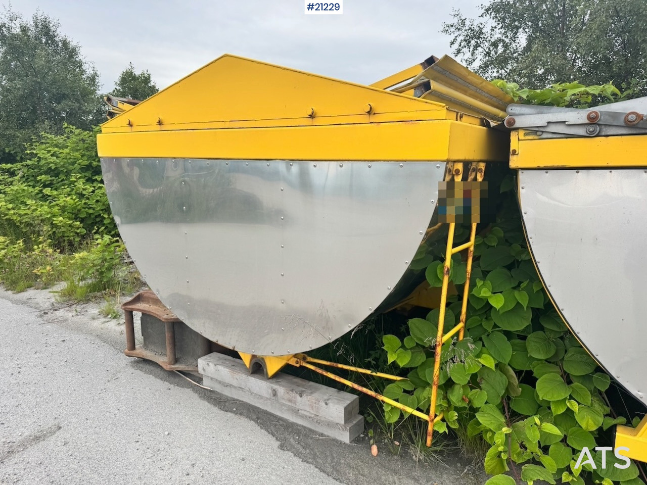 Steinsland Asfaltbalje - Carrosserie interchangeable/ Conteneur, Répandeuse: photos 3 Steinsland Asfaltbalje - Carrosserie interchangeable/ Conteneur, Répandeuse: photos 3