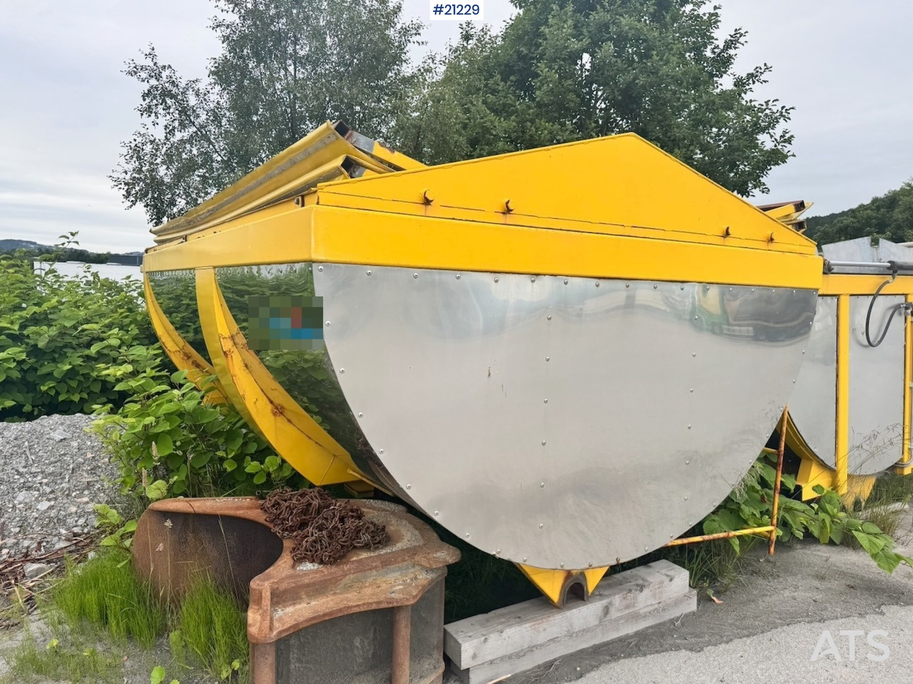Steinsland Asfaltbalje - Carrosserie interchangeable/ Conteneur, Répandeuse: photos 2 Steinsland Asfaltbalje - Carrosserie interchangeable/ Conteneur, Répandeuse: photos 2