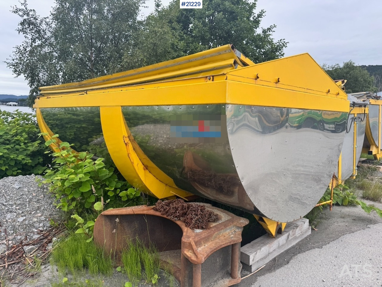 Steinsland Asfaltbalje - Carrosserie interchangeable/ Conteneur, Répandeuse: photos 1 Steinsland Asfaltbalje - Carrosserie interchangeable/ Conteneur, Répandeuse: photos 1